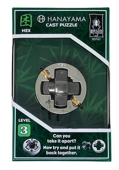 Hanayama Puzzle: Lvl 3 Hex 30747